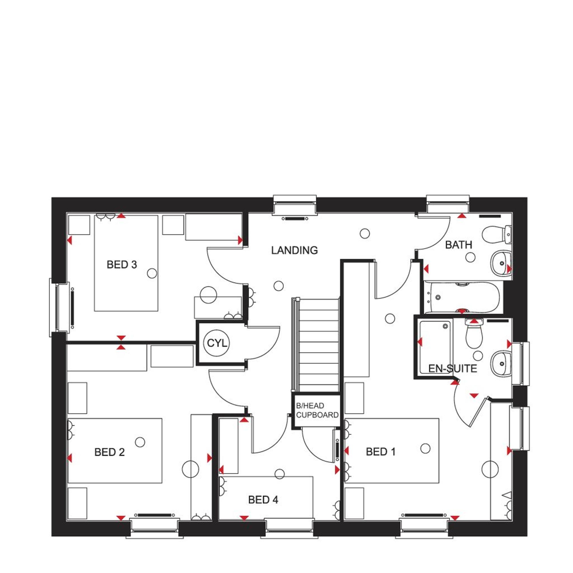 Honiton Road Park And Ride >> 4 bedroom detached house for sale in "Cornell" at ... Honiton Road Park And Ride >> 4 bedroom detached house for sale in "Cornell" at ...