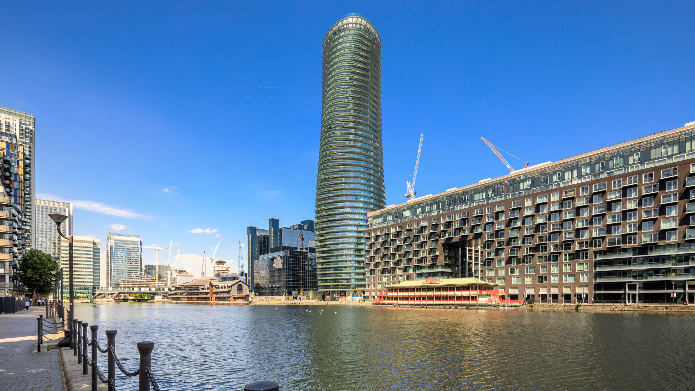 Marine Wharf East,Front Elevation