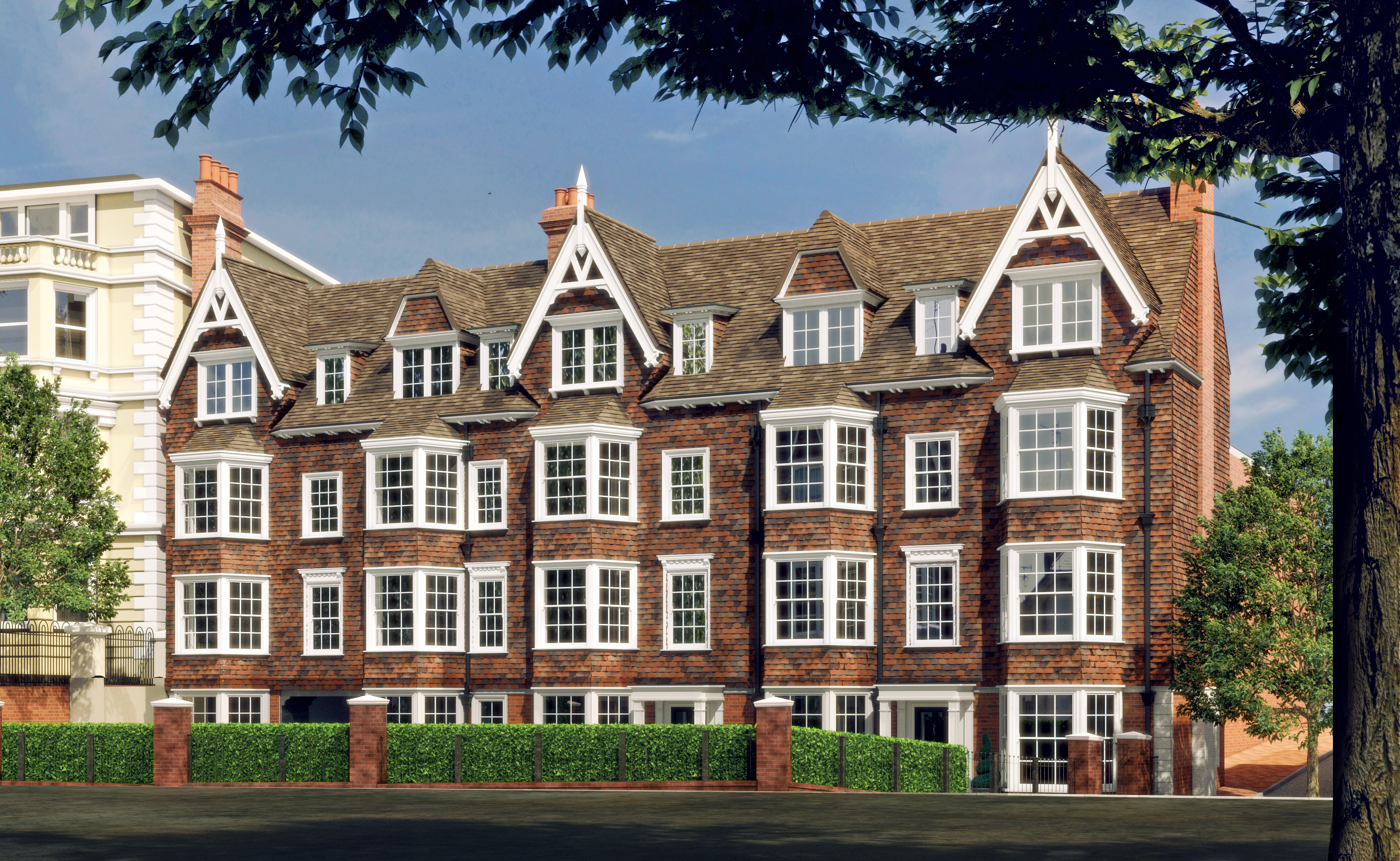 Newcourt Residential,Front Elevation