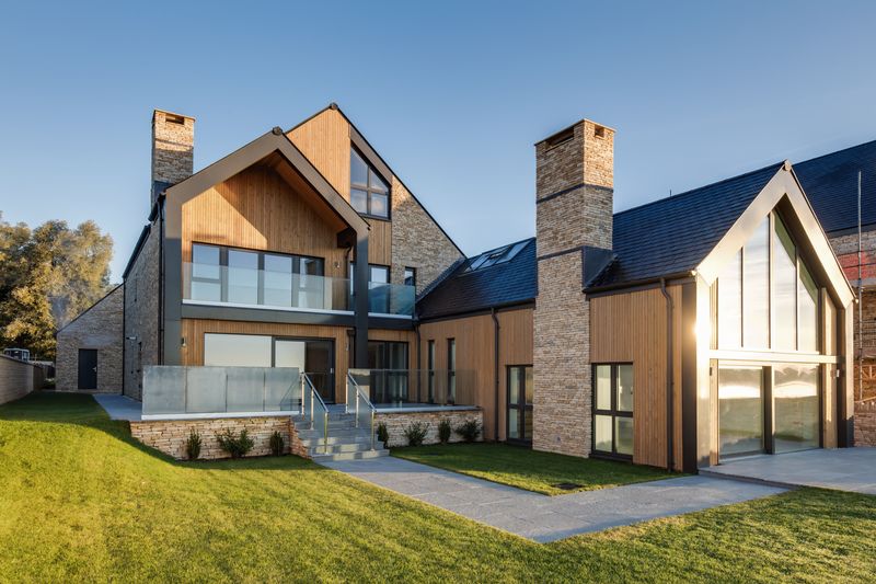 triple glazed,Rear Elevation