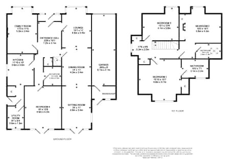 4 Bedrooms Detached bungalow for sale in Epsom Lane North, Epsom KT18