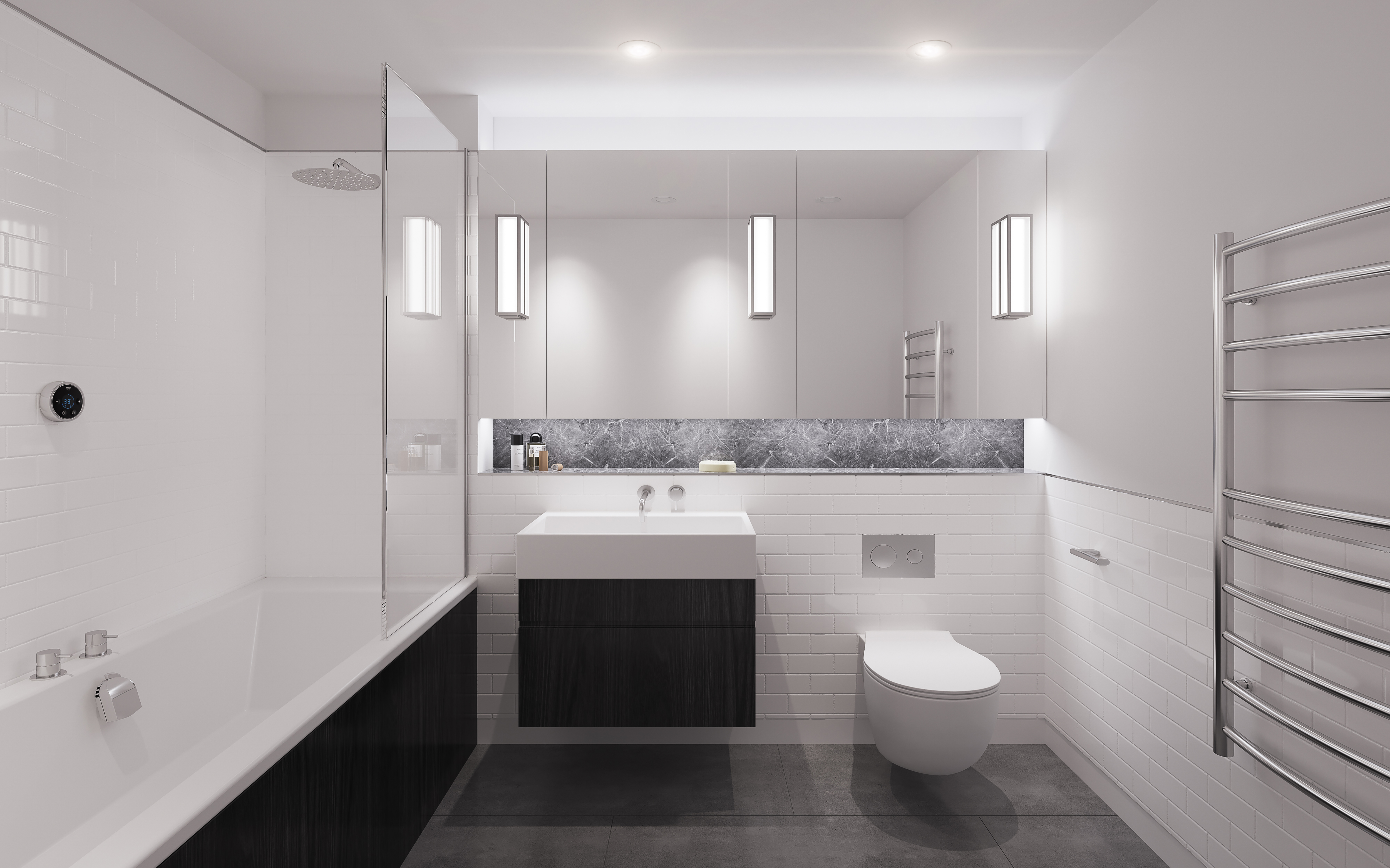 Taper Building,Bathroom