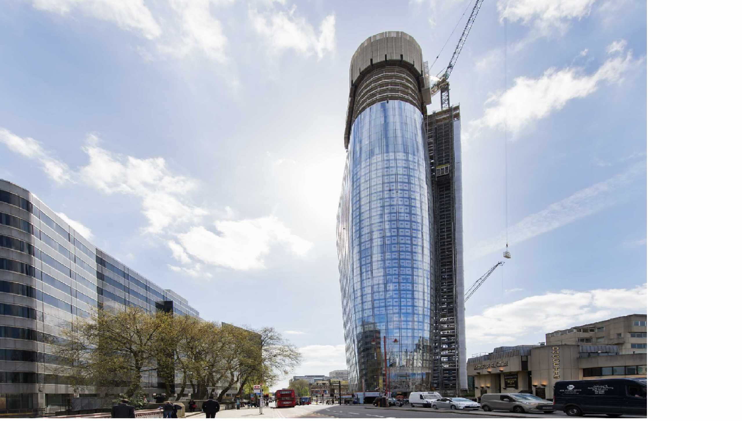 One Blackfriars,Front Elevation