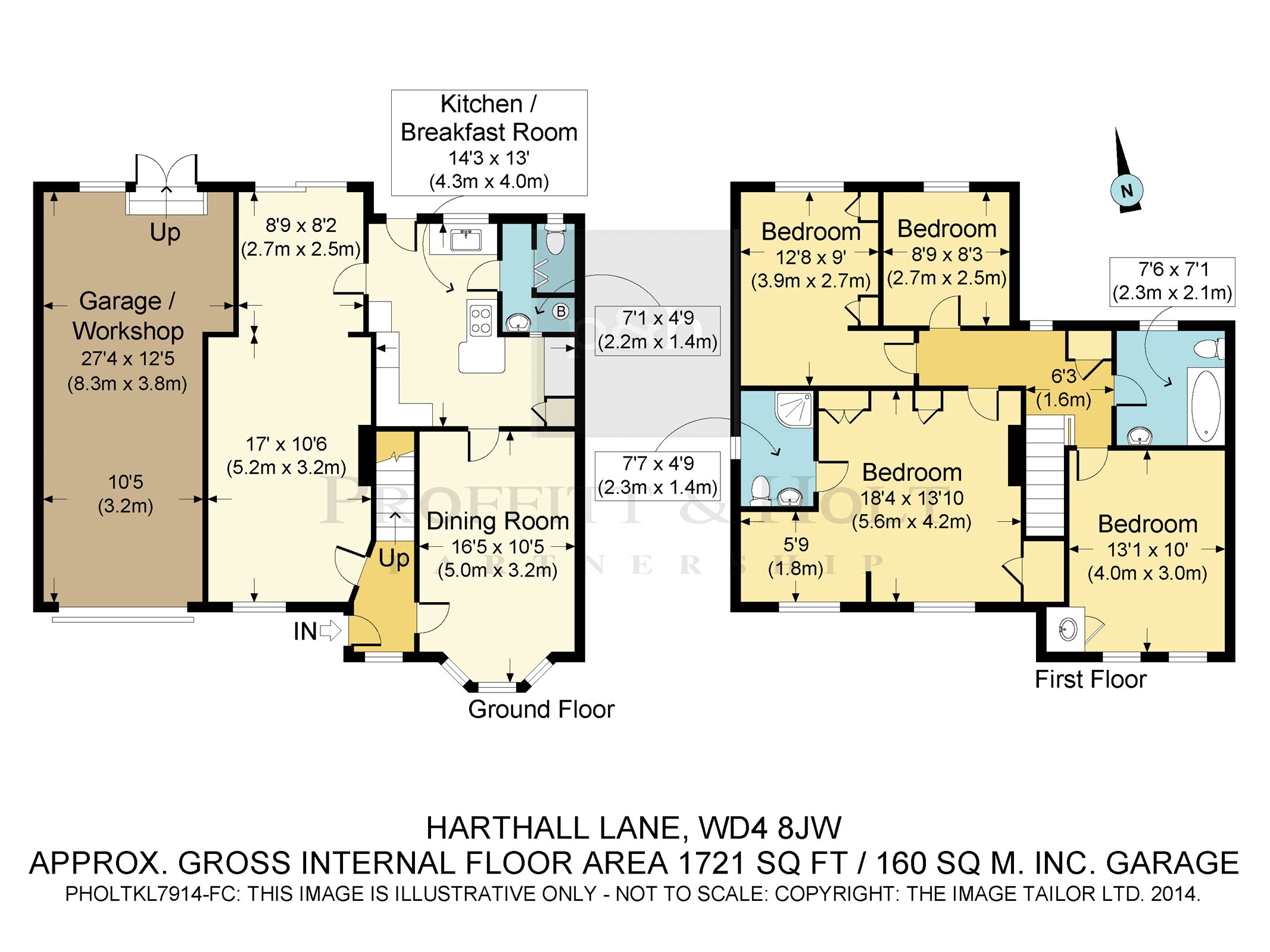 4 Bedrooms Semi-detached house for sale in Harthall Lane, Kings Langley WD4