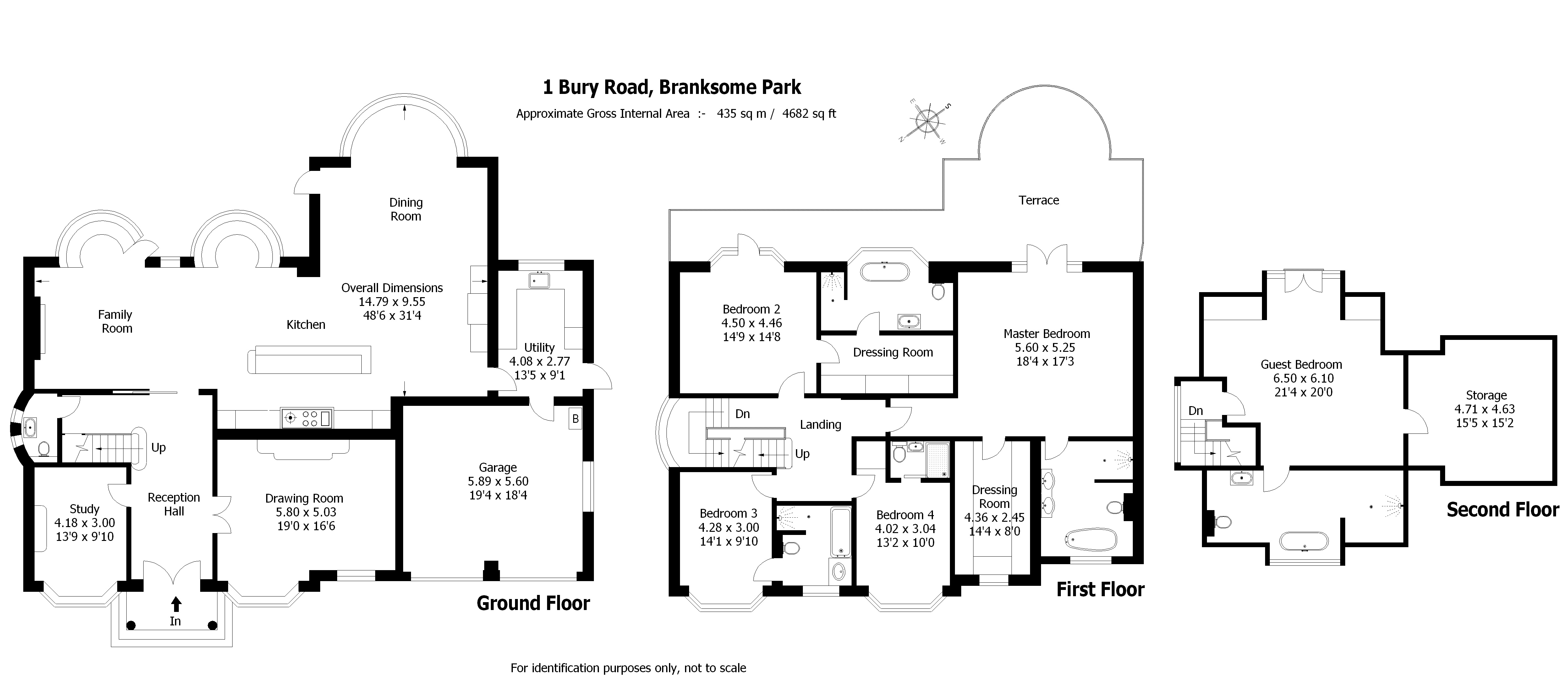 Bury Road, Branksome Park, Poole, Dorset BH13, 5 bedroom detached house