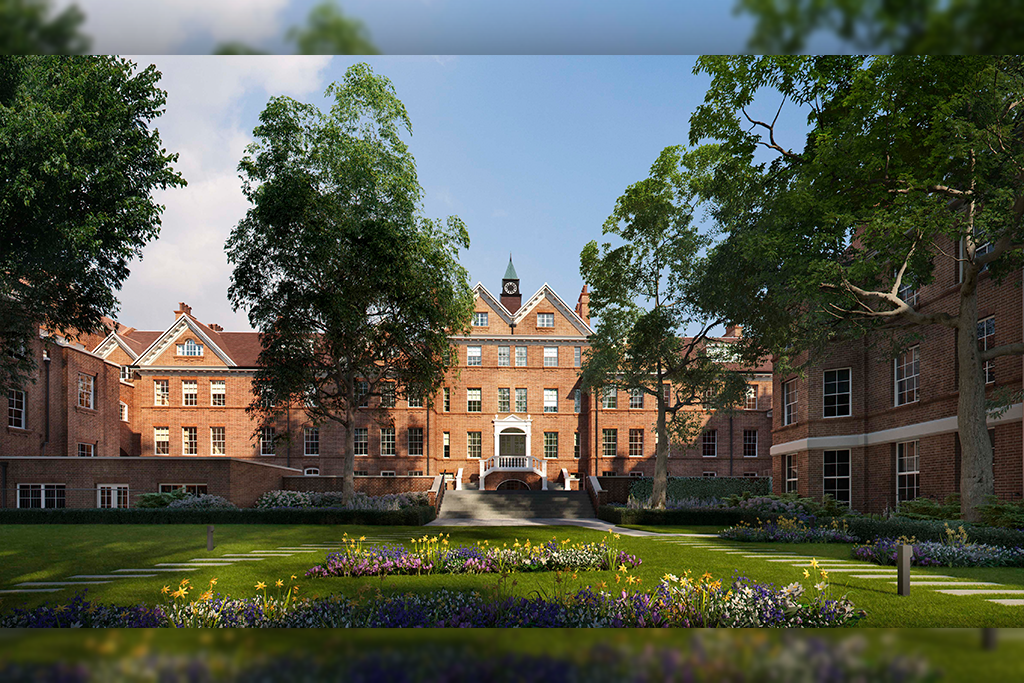 Hampstead Manor development,Front Elevation