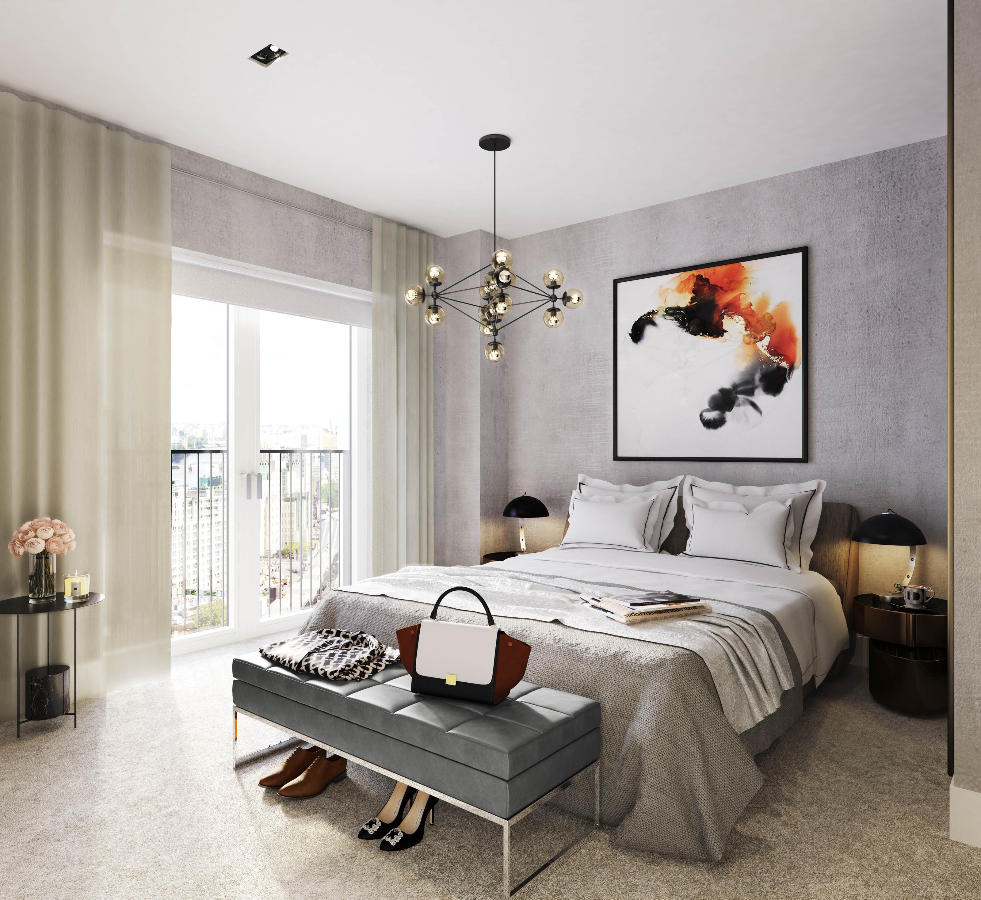 Keybridge,Master Bedroom