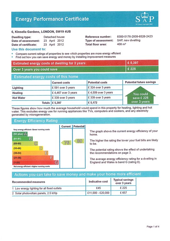 6 bed detached house for sale in Kinsella Gardens, Wimbledon Common