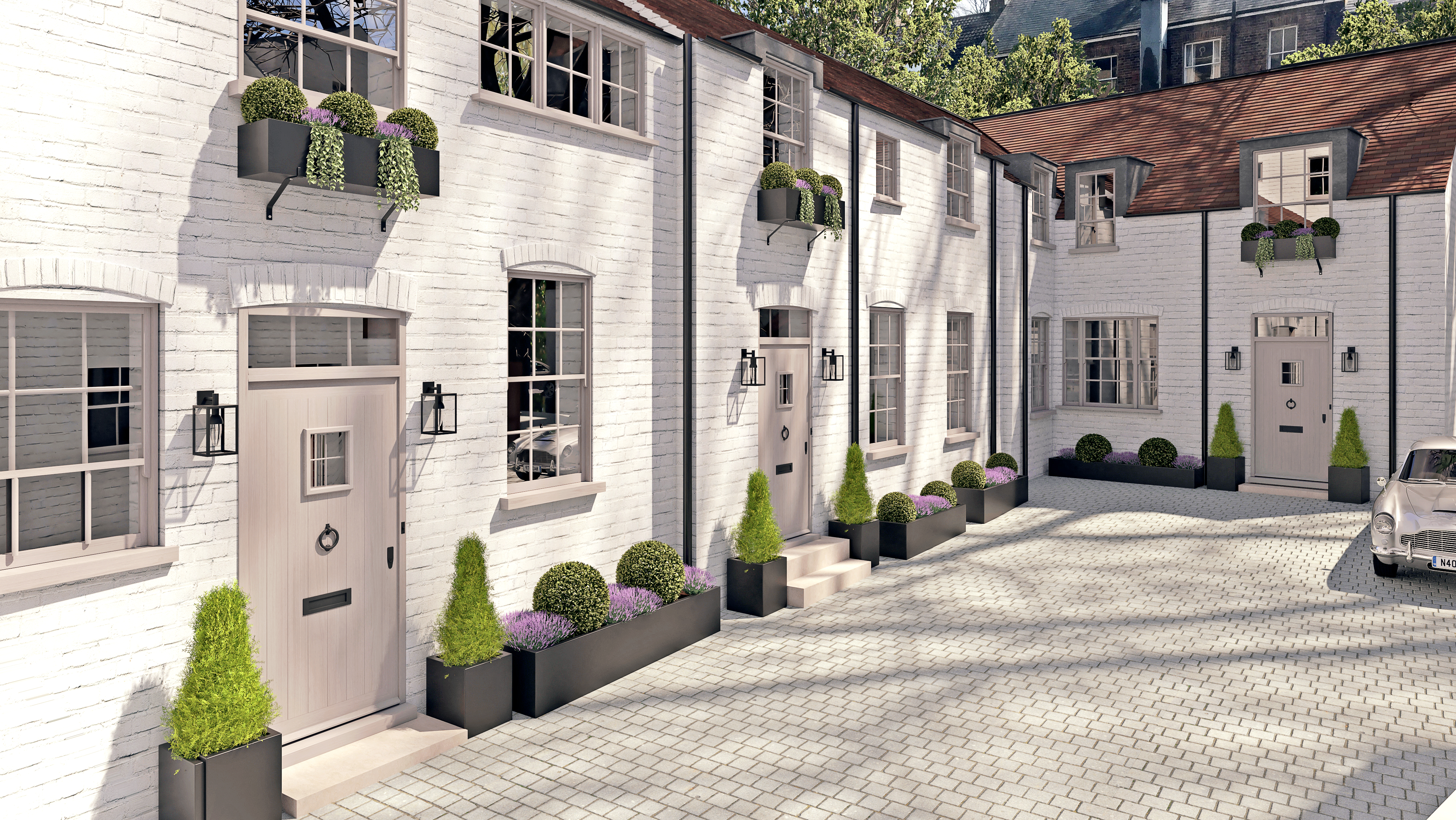 Newcourt Residential,Front Elevation