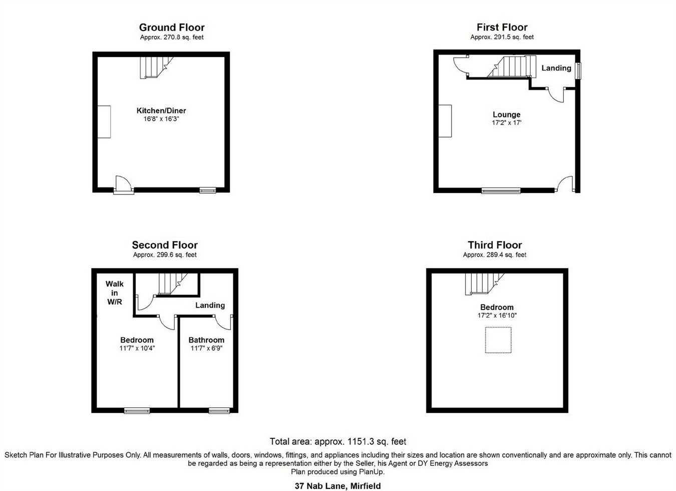 2 Bedrooms End terrace house for sale in Nab Lane, Mirfield WF14