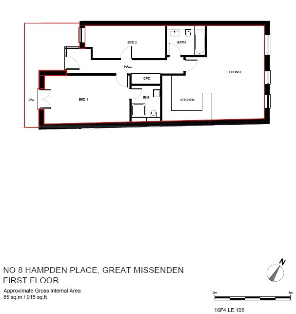 2 Bedrooms Flat for sale in Station Approach, Great Missenden, Buckinghamshire HP16