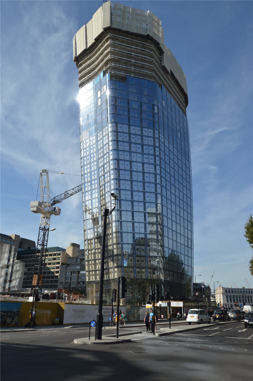 One Blackfriars,Front Elevation