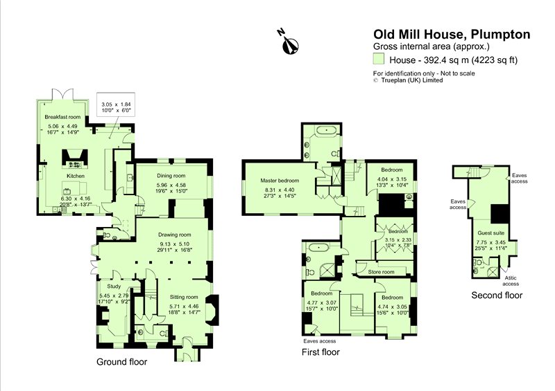 Plumpton Lane, Plumpton, Lewes, East Sussex BN7, 5 bedroom detached
