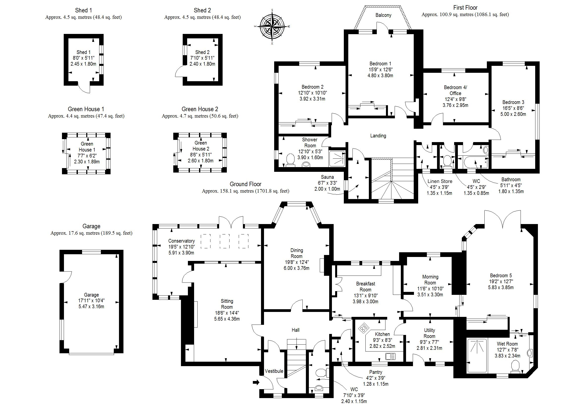 5 bed detached house for sale in Torrisdail, 7 Lugton Brae, Dalkeith