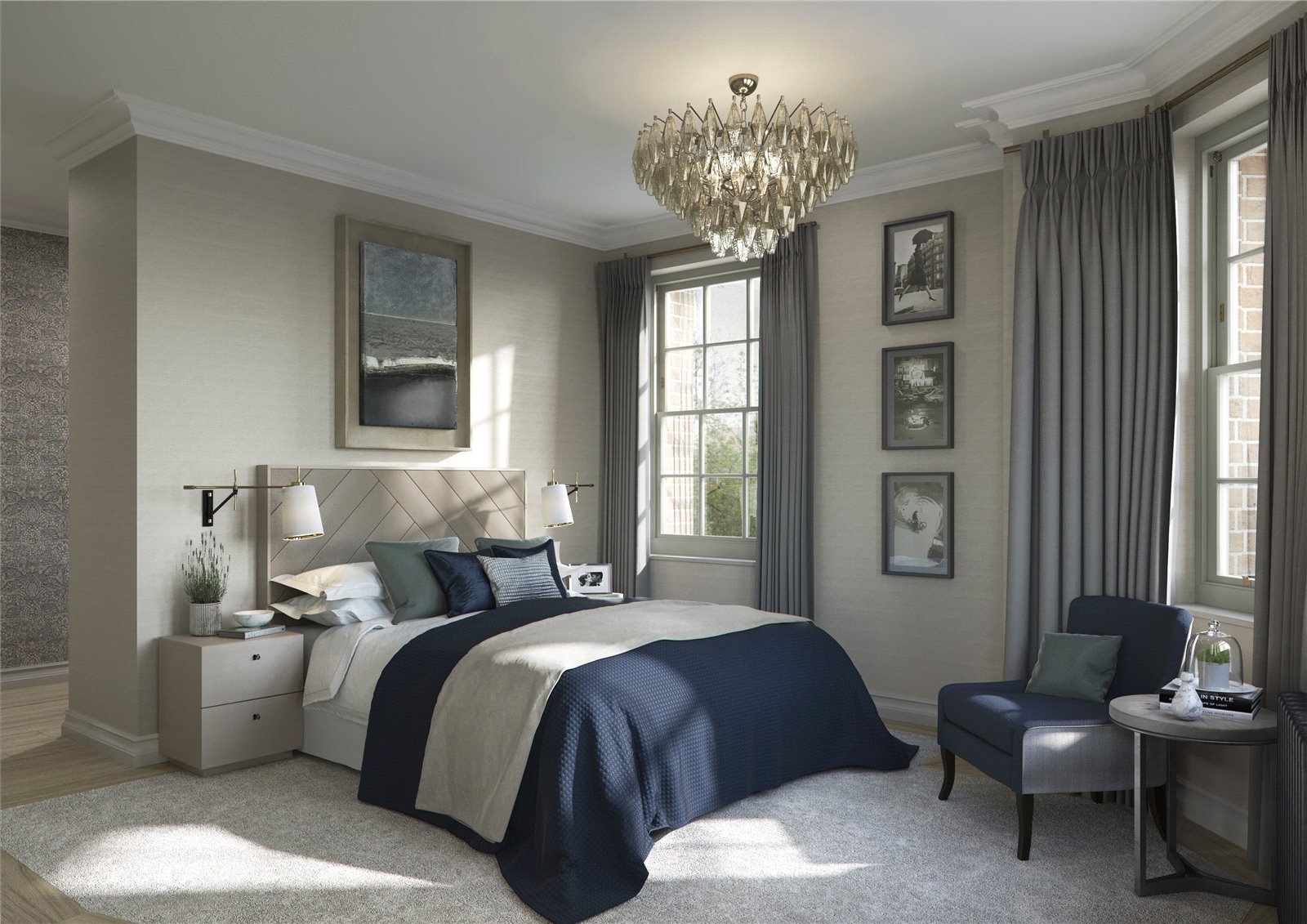 Goddard Littlefair,Master Bedroom
