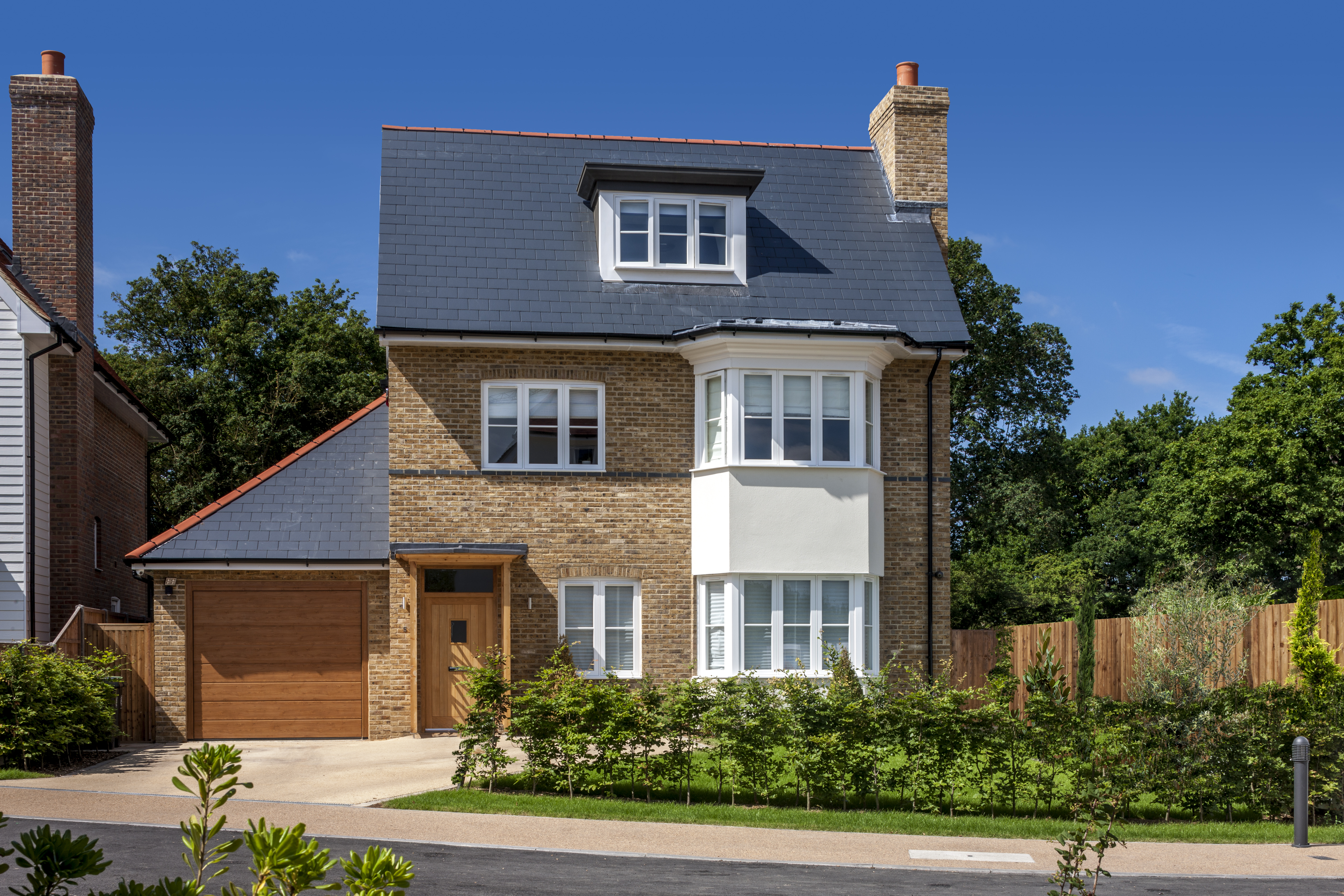London Square,Front Elevation