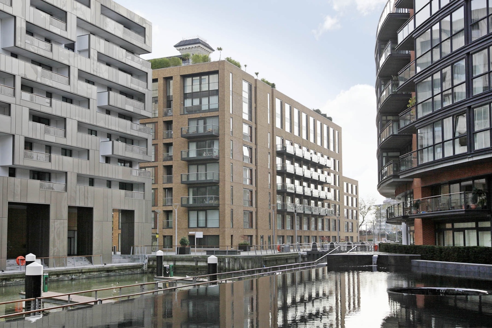 Grosvenor Waterside,Front Elevation