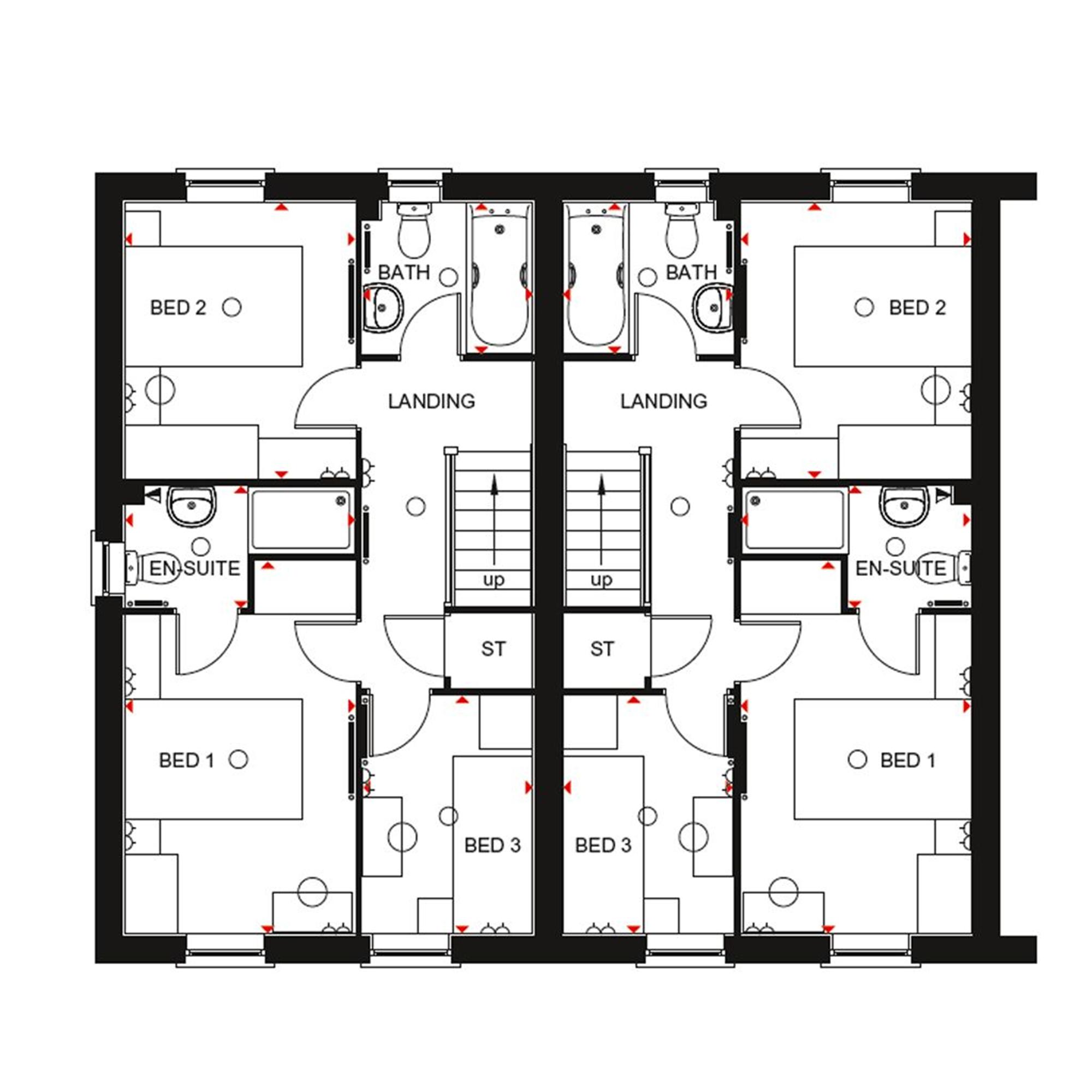 Barratt Homes Rochester Floor Plan