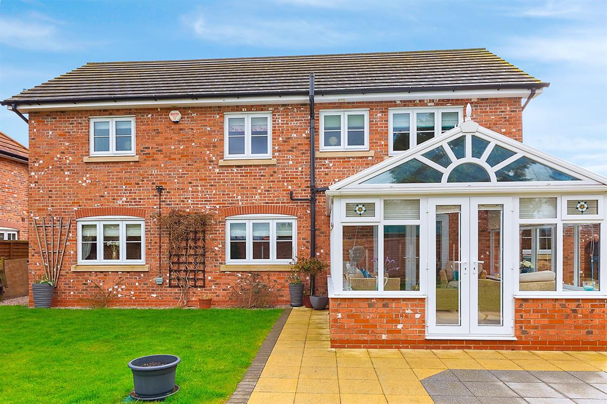 Jones Homes,Rear Elevation
