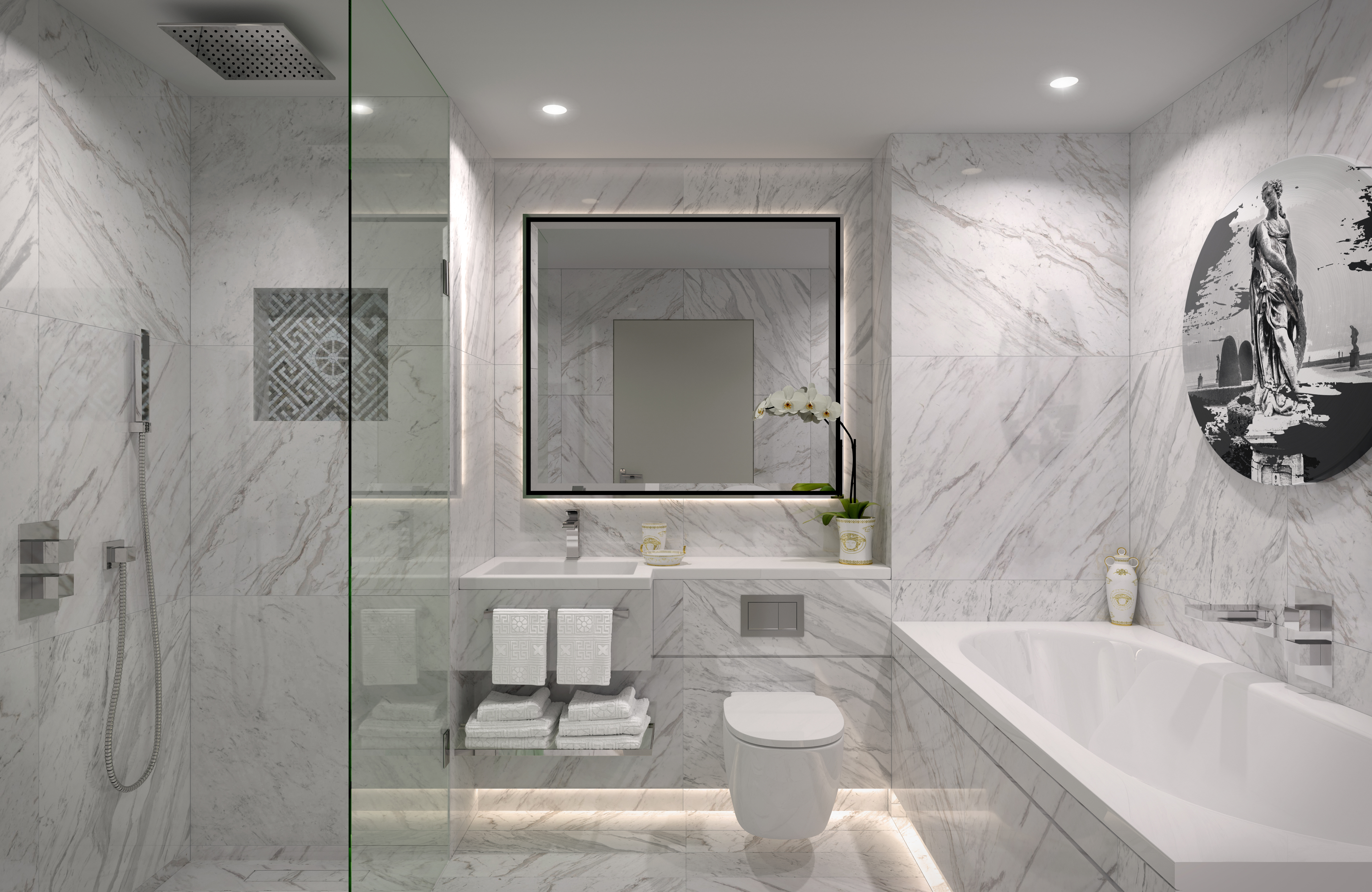 Kohn Pedersen Fox,Bathroom