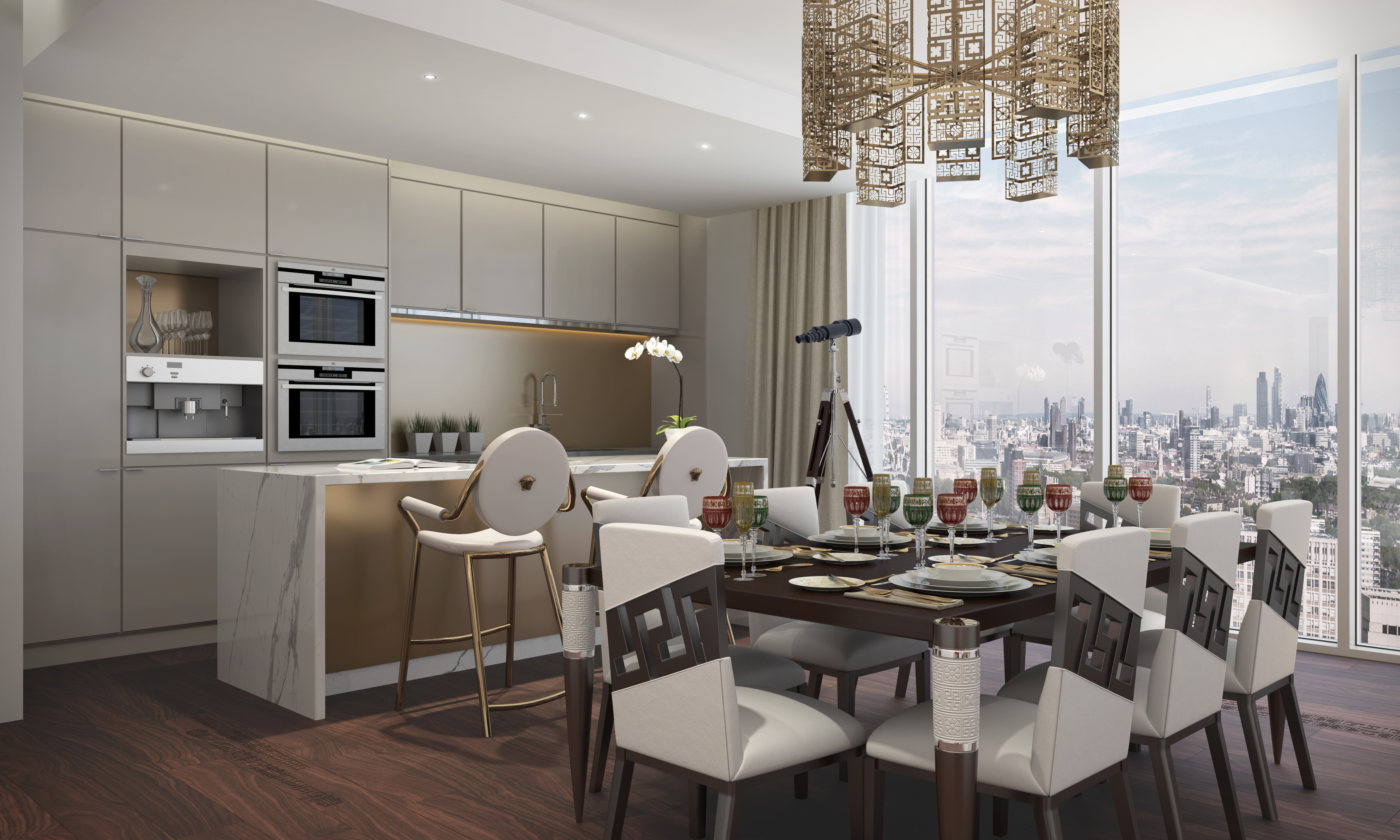 Kohn Pedersen Fox,Kitchen