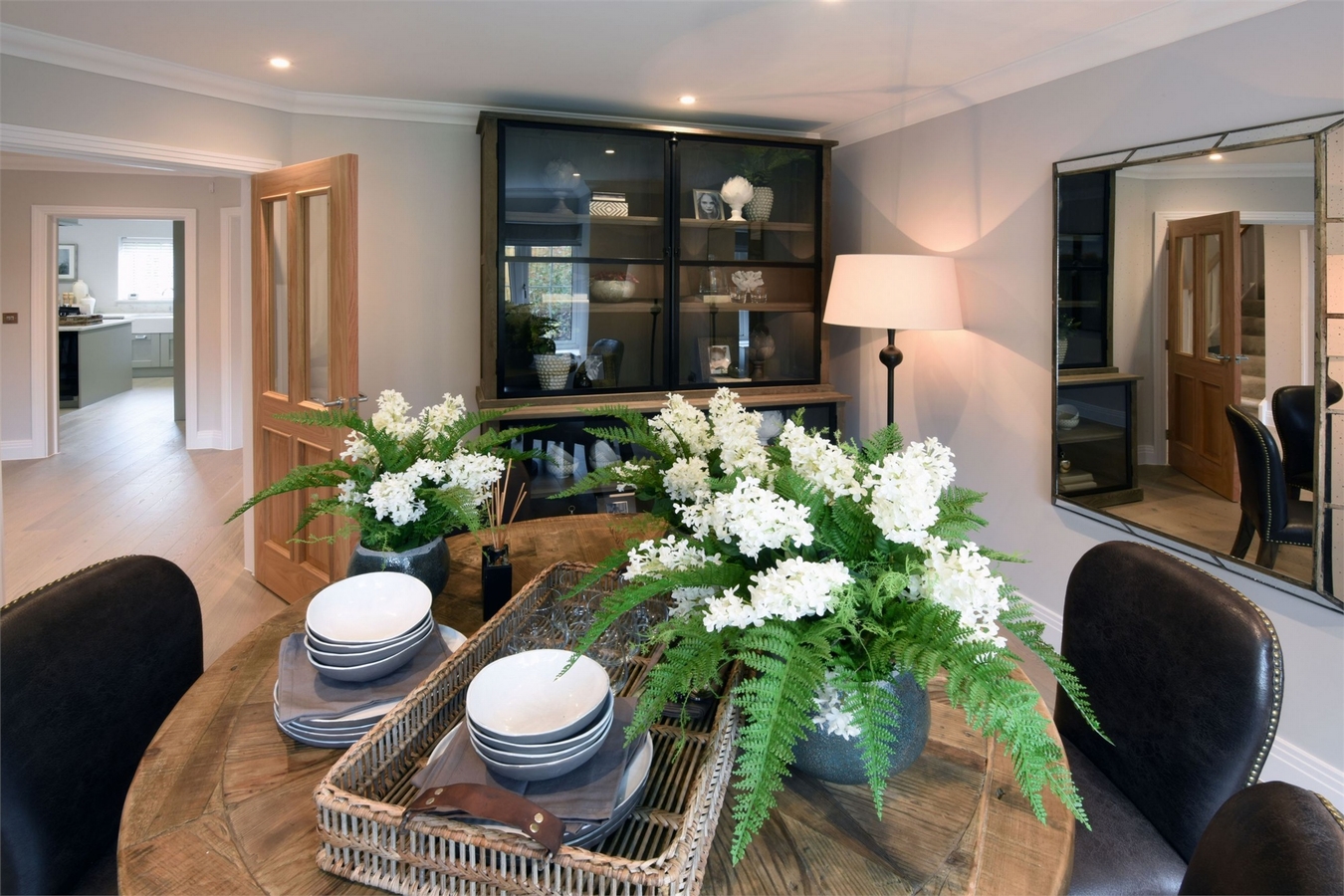 Kirkby Homes,Dining room