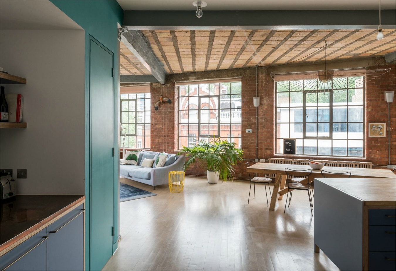 warehouse conversion,Dining room
