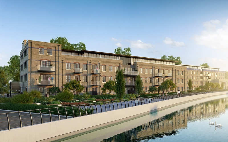 Taplow Riverside,Front Elevation