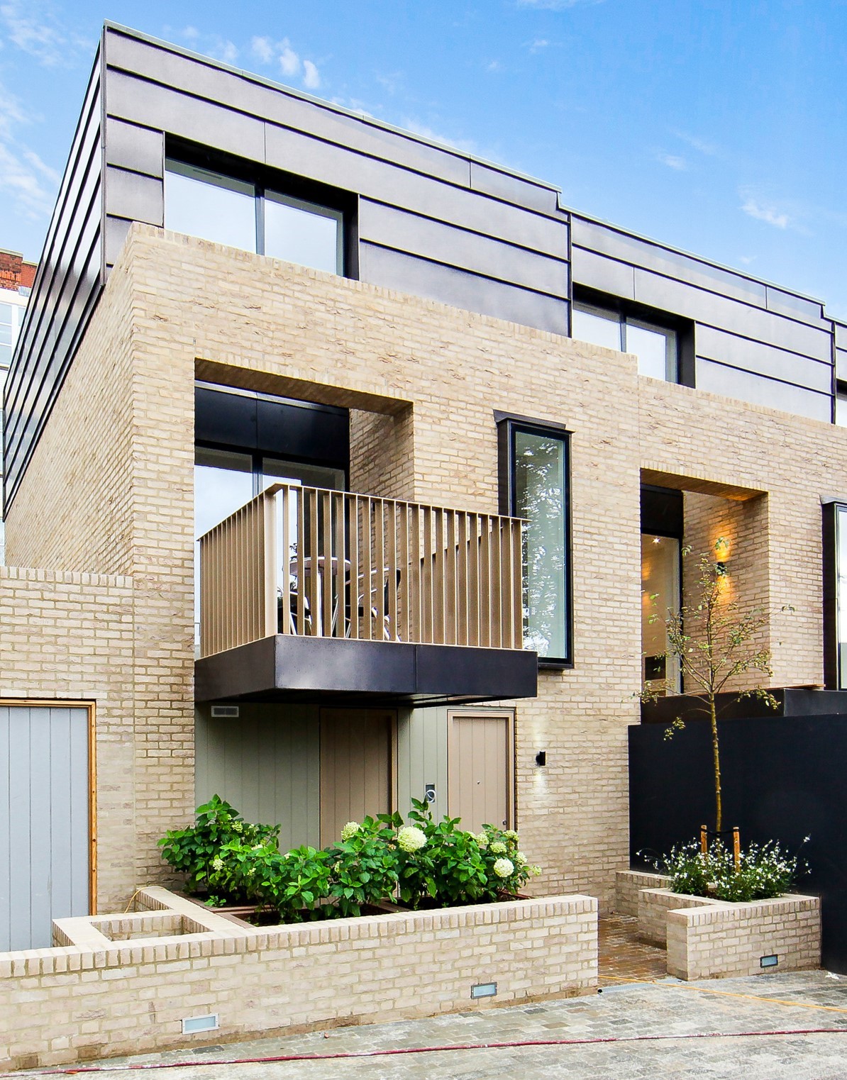 Noble House,Rear Elevation