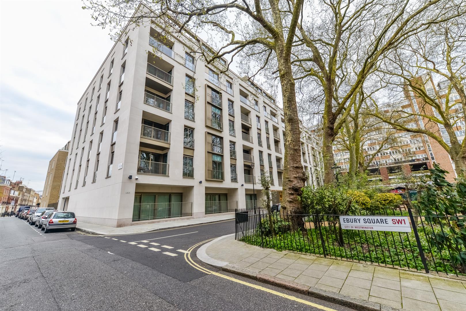 Ebury Square,Front Elevation