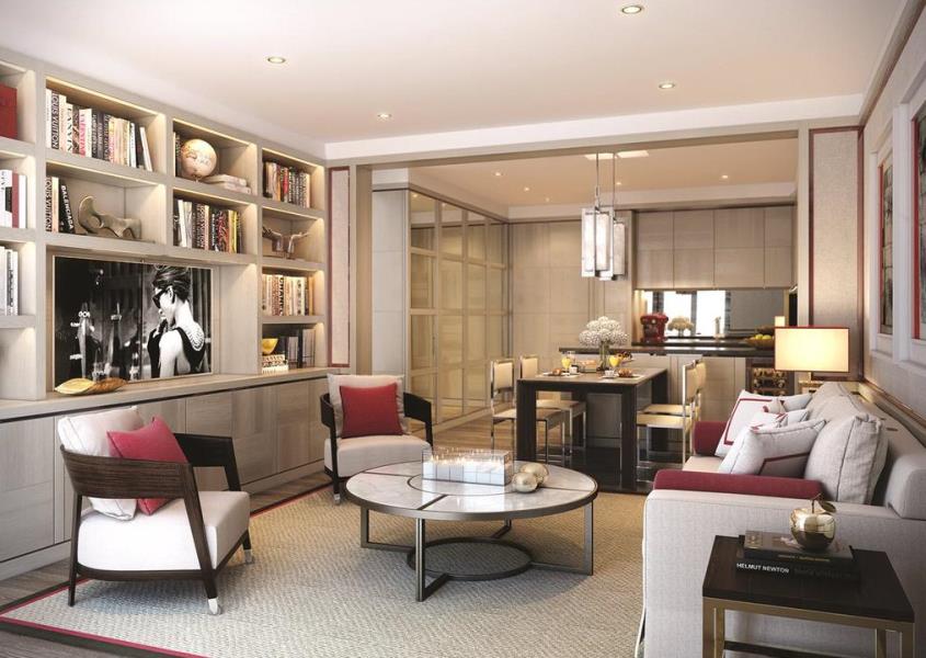 Arup Associates,Family room
