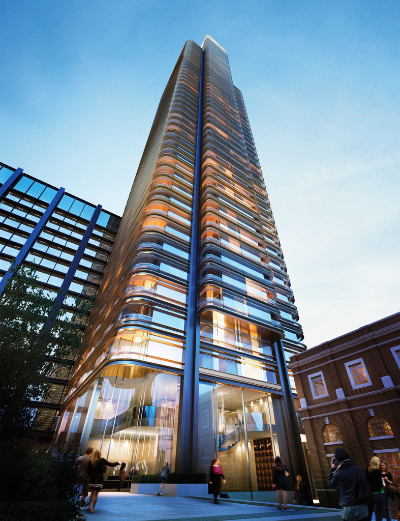 Principal Tower,Front Elevation