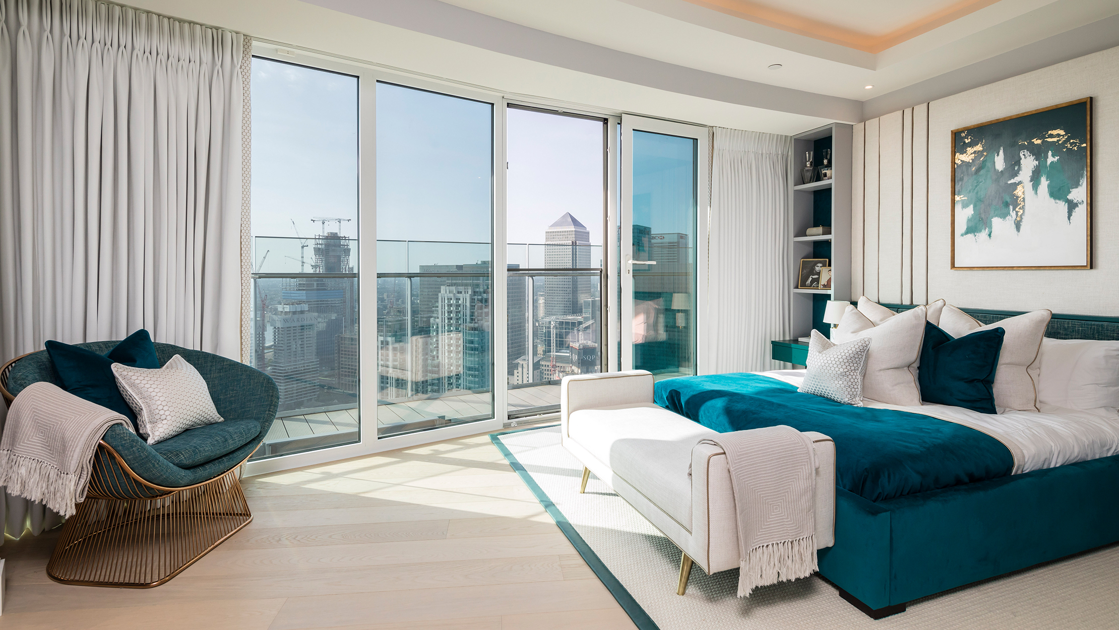Baltimore Tower,Master Bedroom