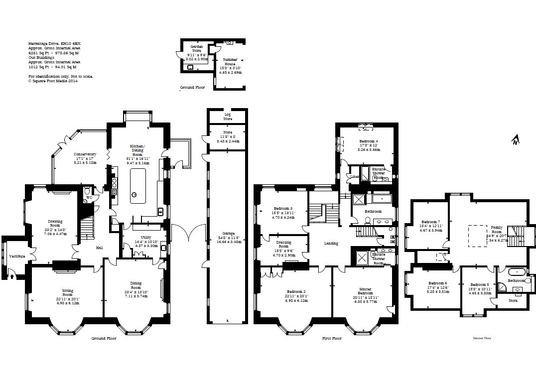 11 Hermitage Drive, Morningside, Edinburgh EH10, 7 bedroom detached