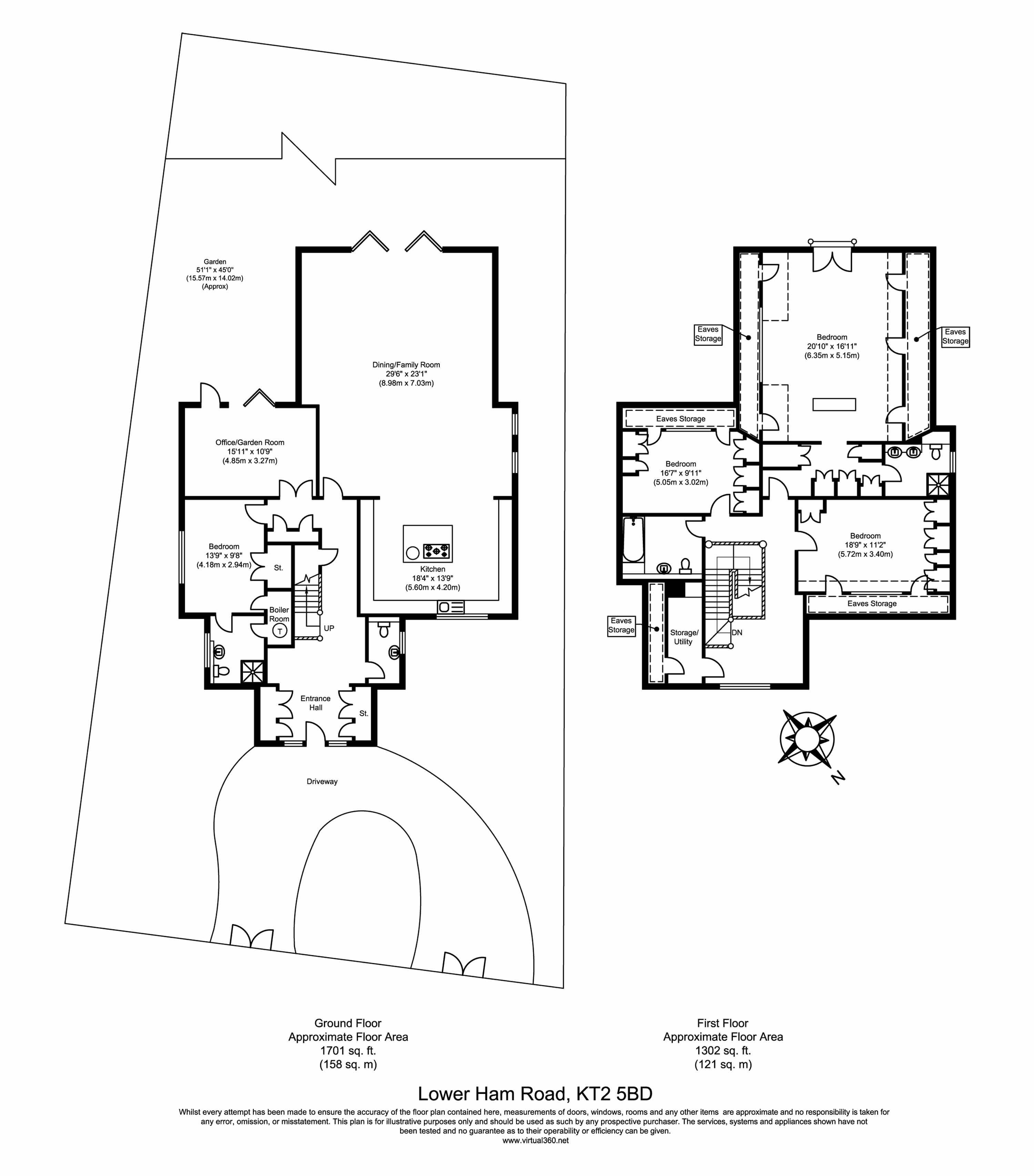 5 Bedrooms Detached house to rent in Lower Ham Road, Kingston Upon Thames KT2