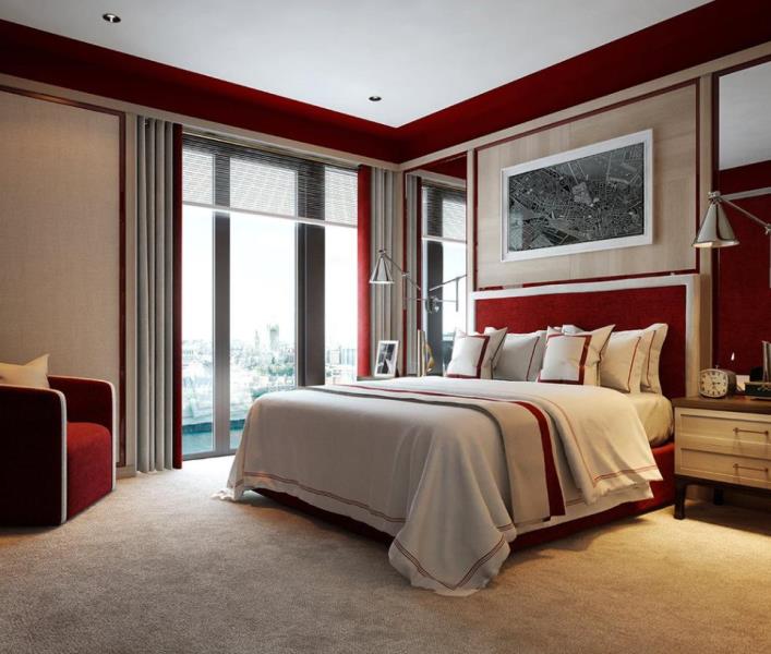 Arup Associates,Master Bedroom