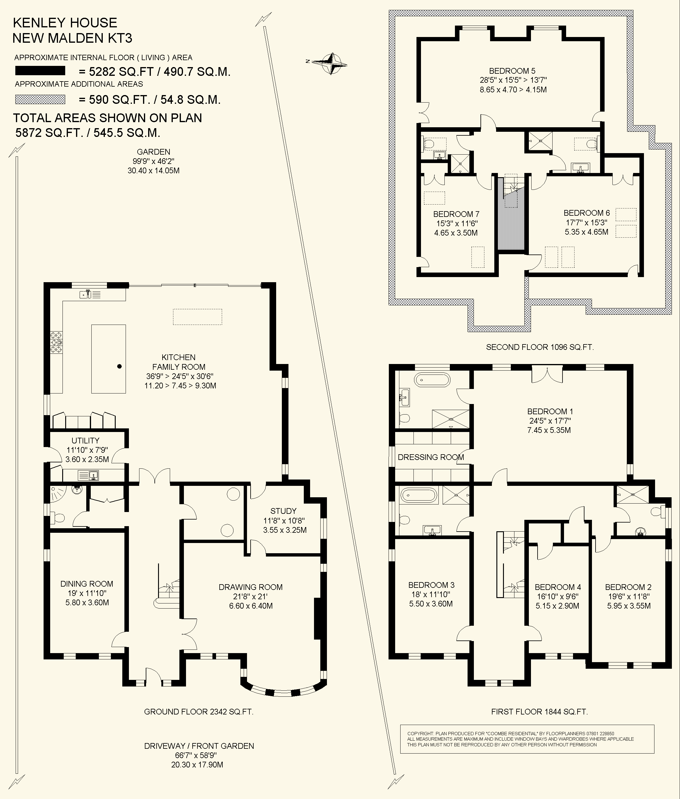 Traps Lane, New Malden KT3, 7 bedroom detached house for sale