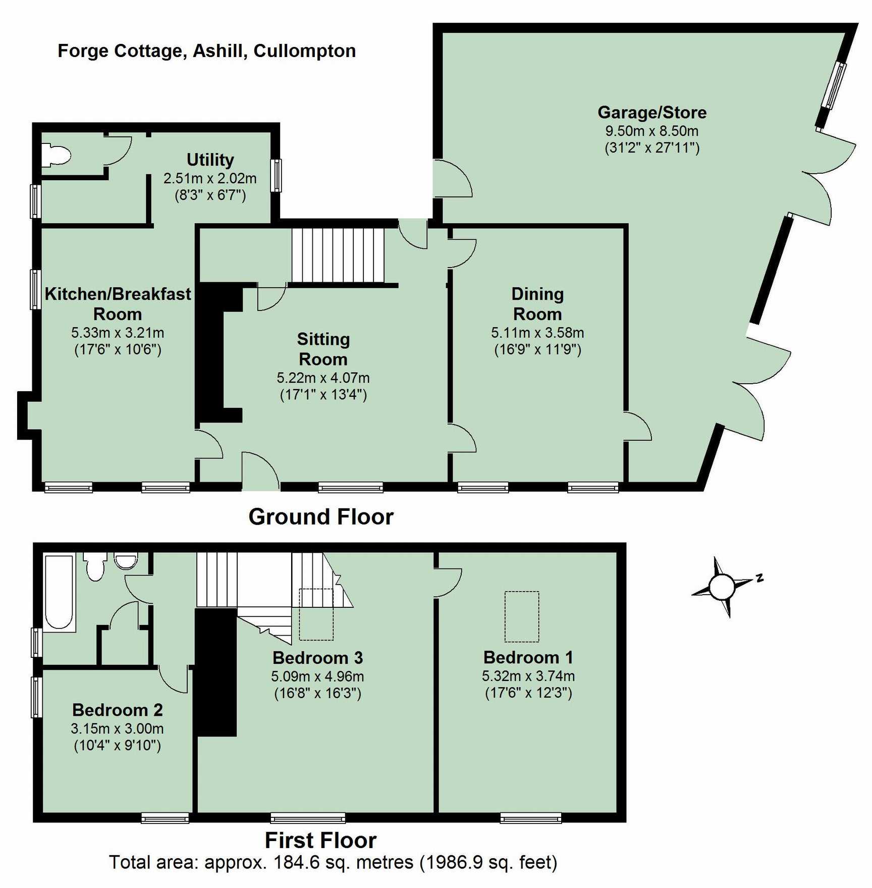 3 bed cottage for sale in Ashill, Cullompton EX15 36007017 Zoopla