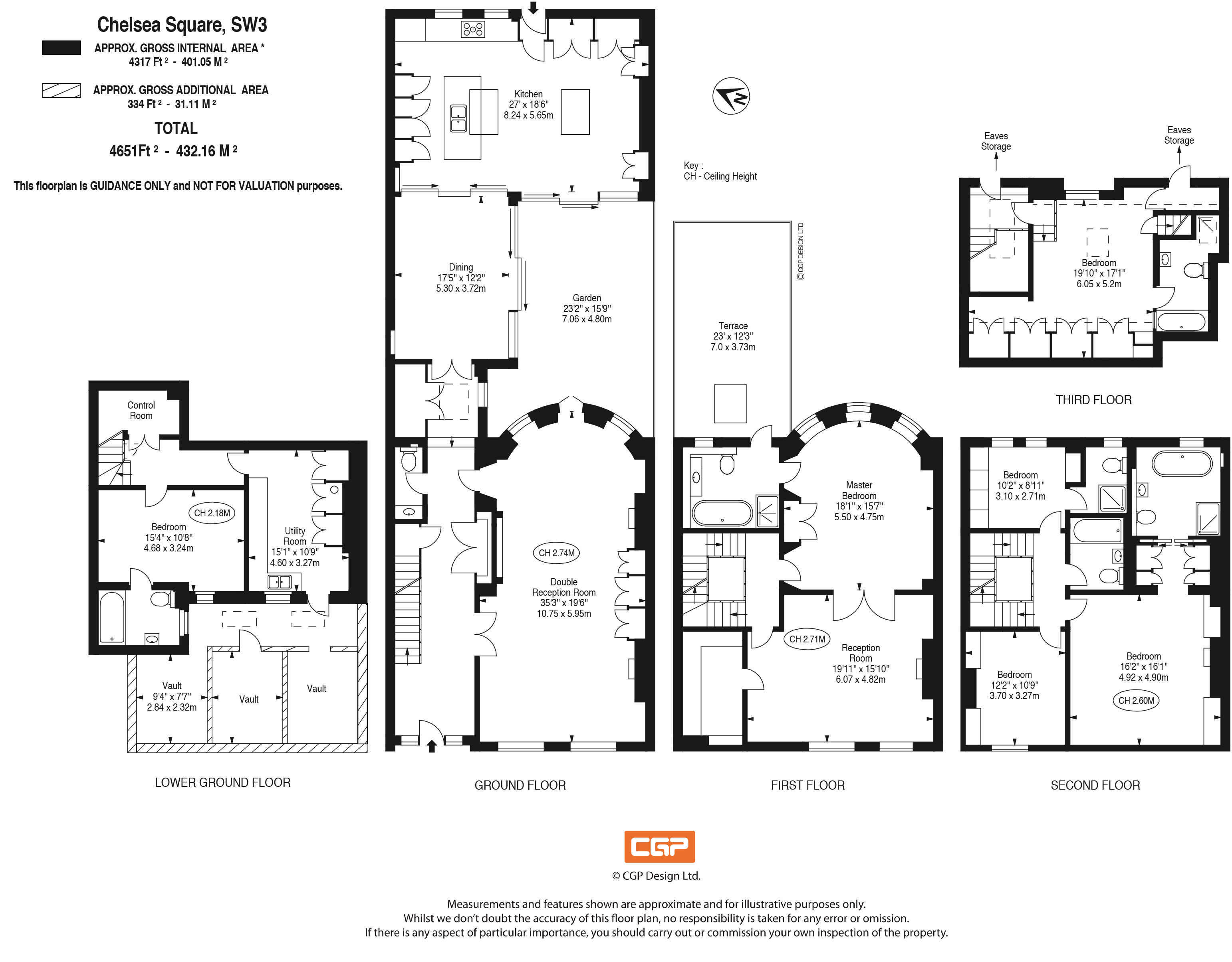 6 bed terraced house for sale in Chelsea Square, London SW3 33735269 Zoopla