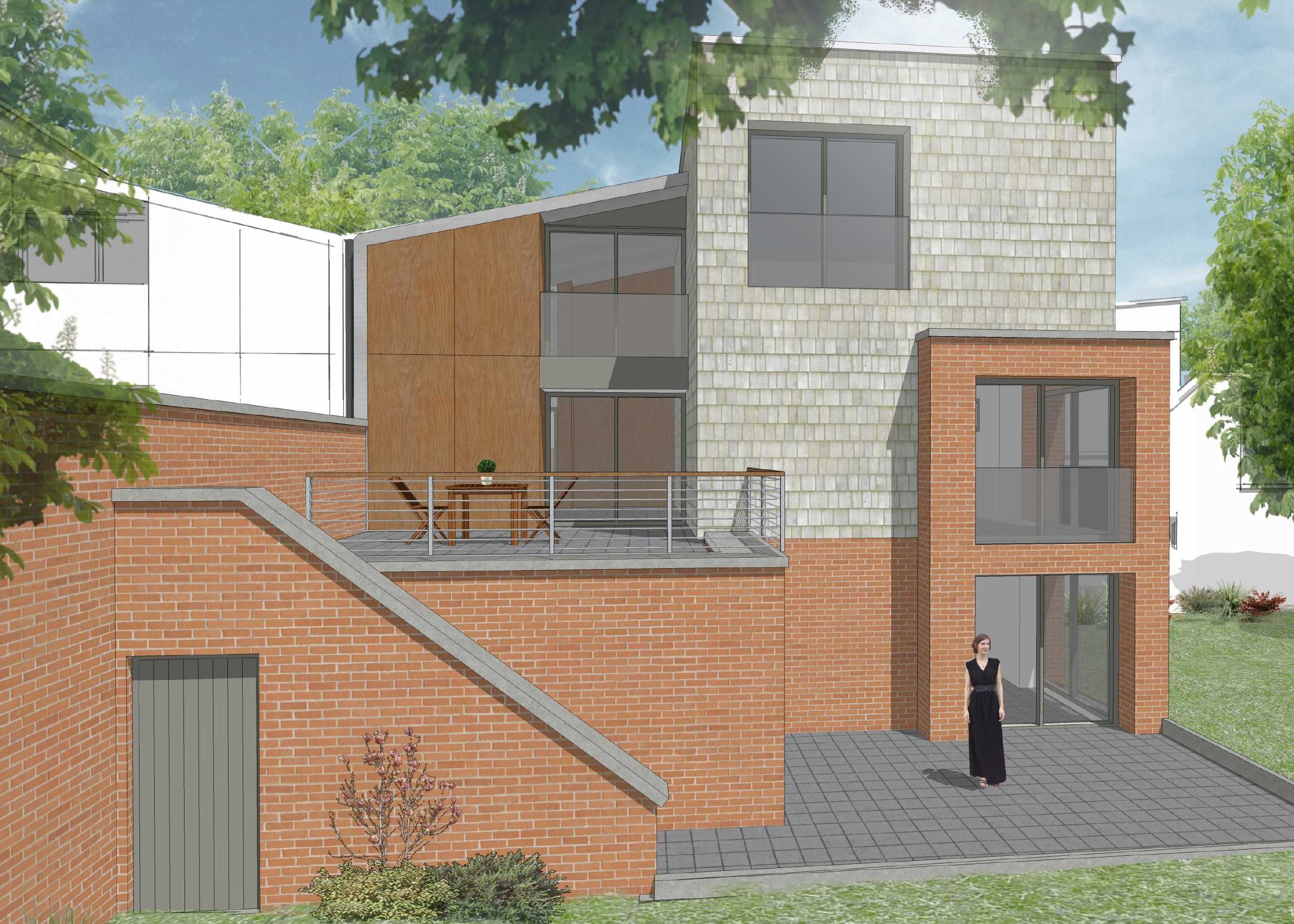 Marsh:Grochowski,Rear Elevation