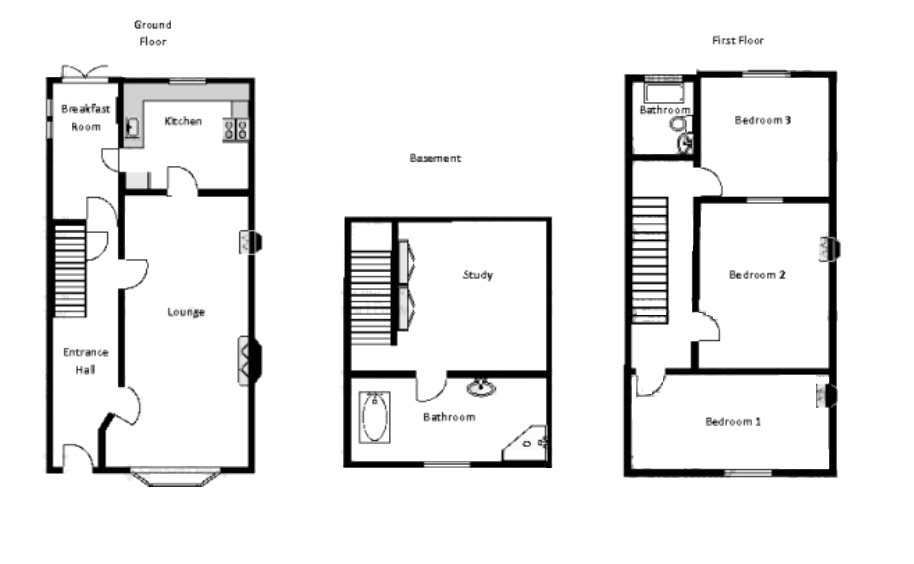 3 Bedrooms Terraced house for sale in Kensington Place, Brighton, East Sussex BN1