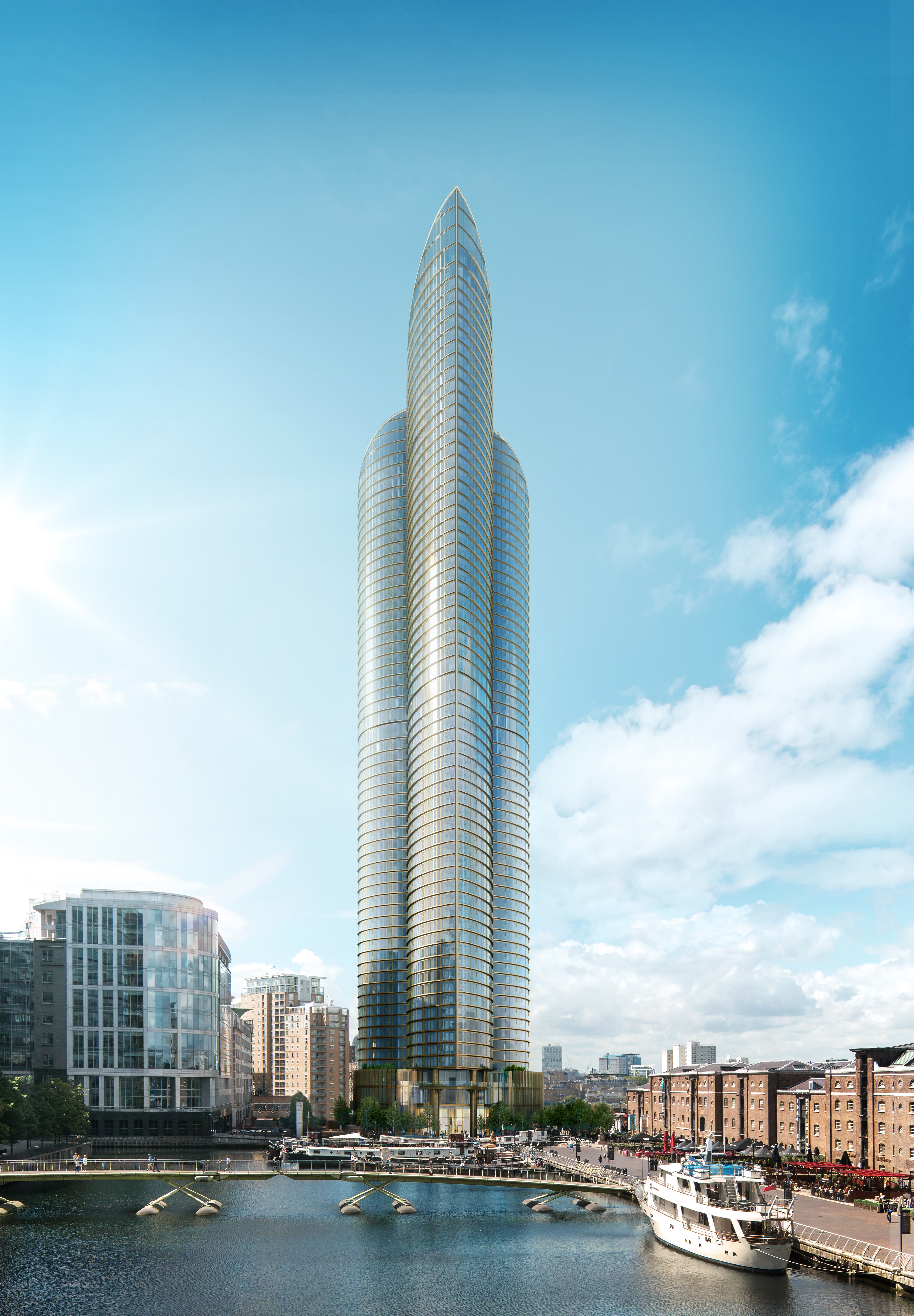 Crossrail,Front Elevation