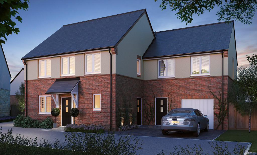 solar powered,Front Elevation