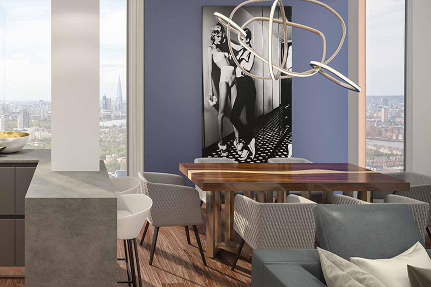Galliard Homes,Dining room