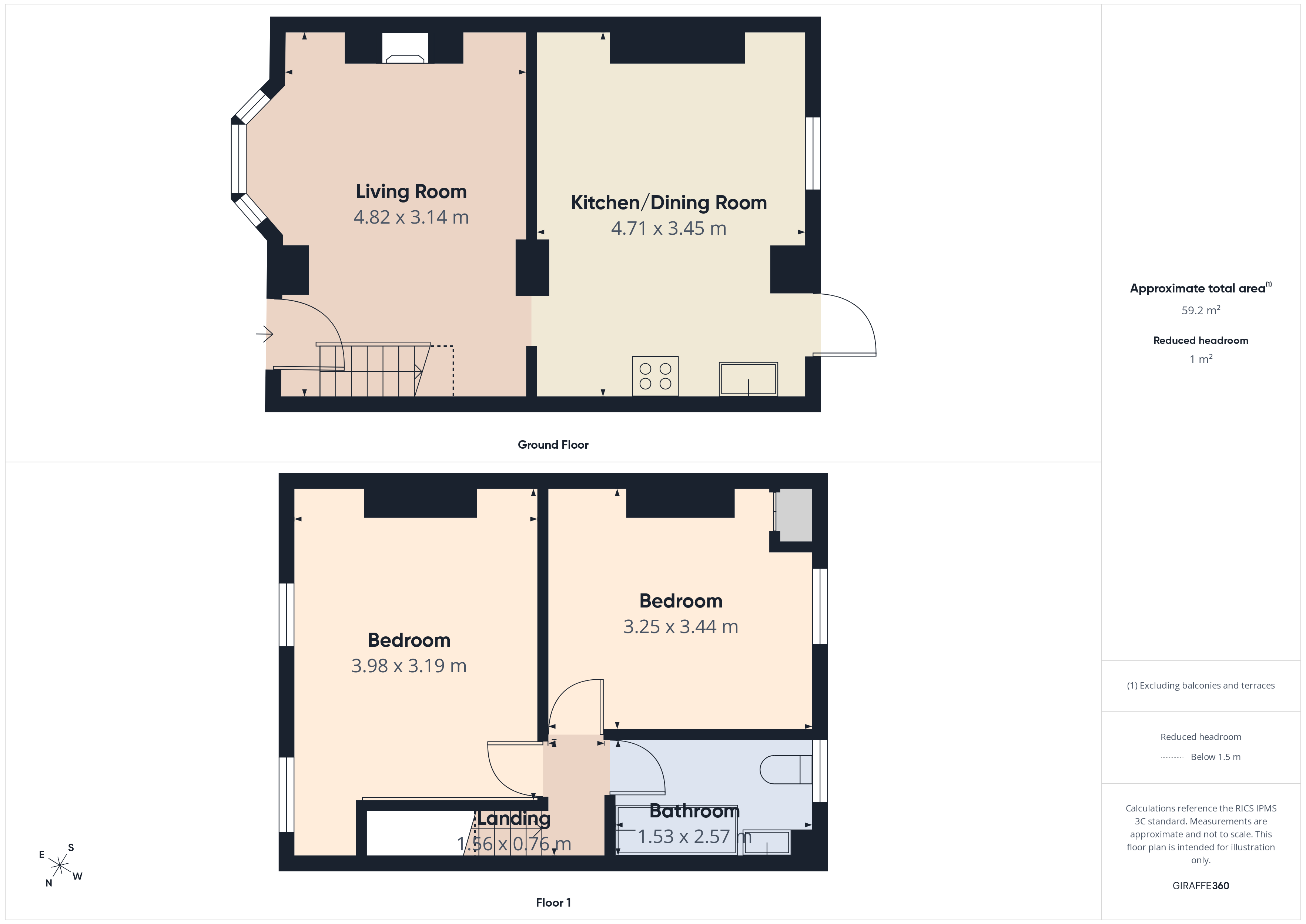 17, Crowther Street, Bristol floorplan