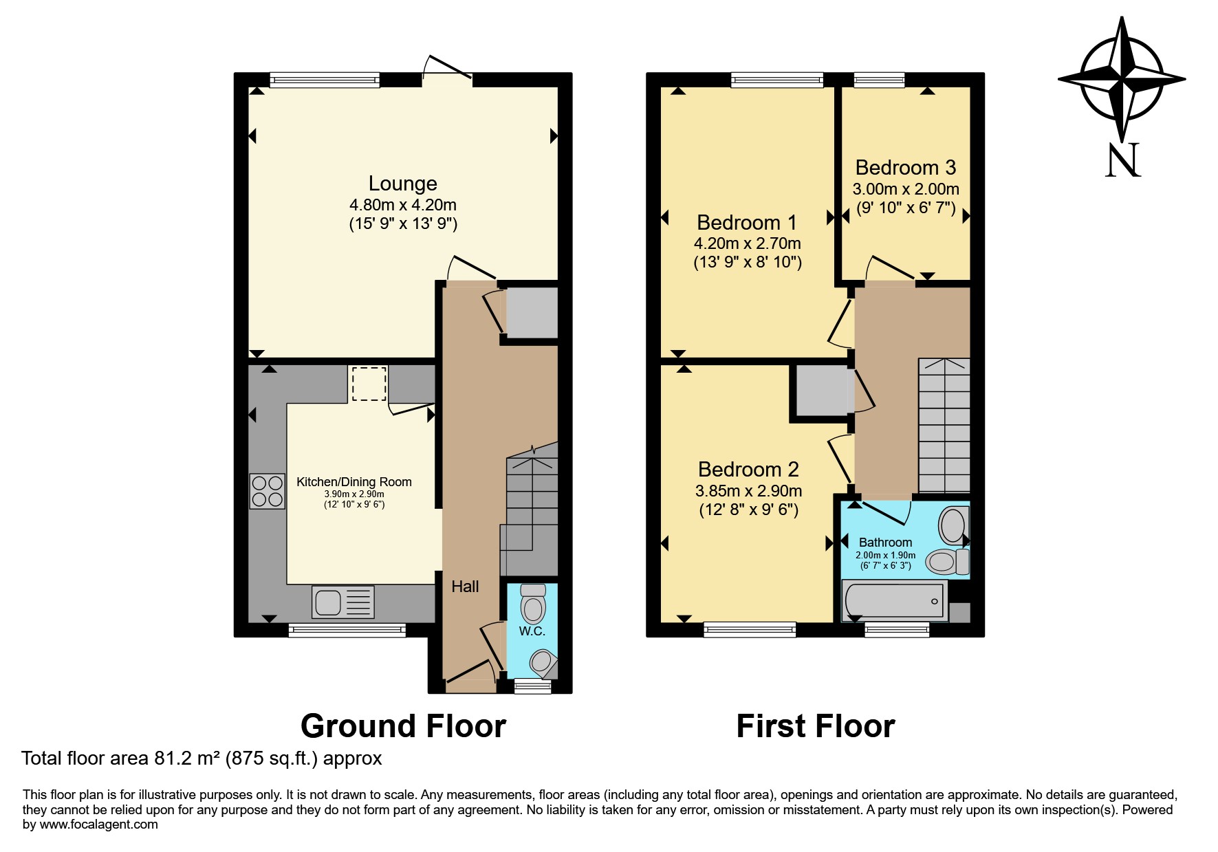 82, Pentland Road, Slough floorplan