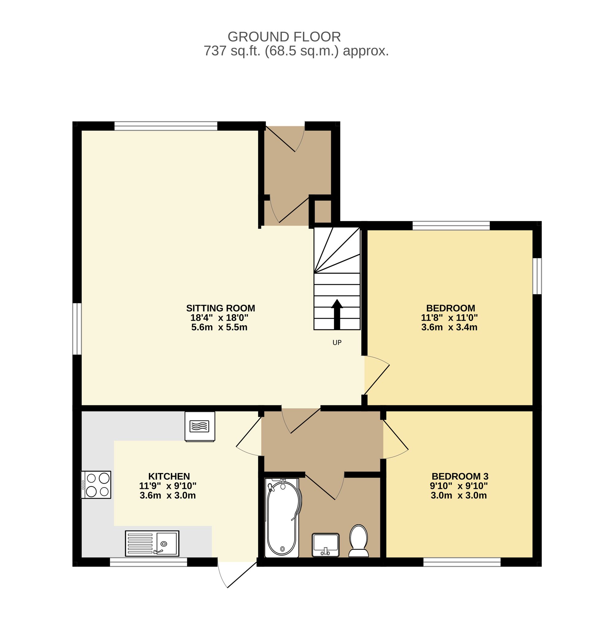 7 Vauxhall Crescent, Snodland floorplan
