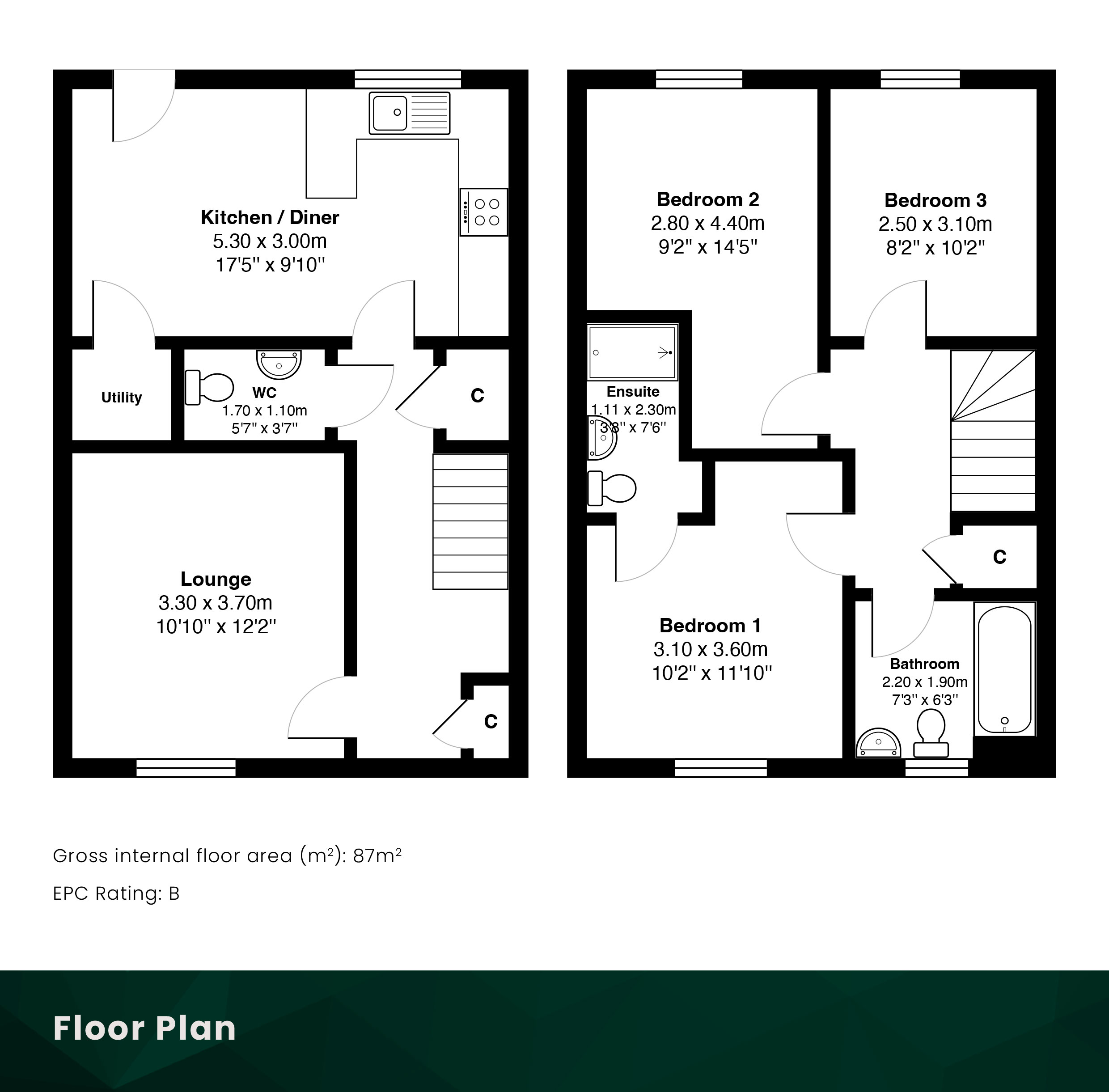 Kingslaw Avenue, Kirkcaldy floorplan