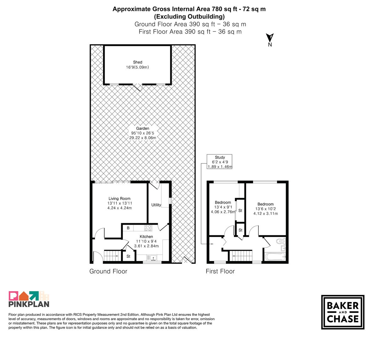 82, Southbury Avenue, Enfield floorplan