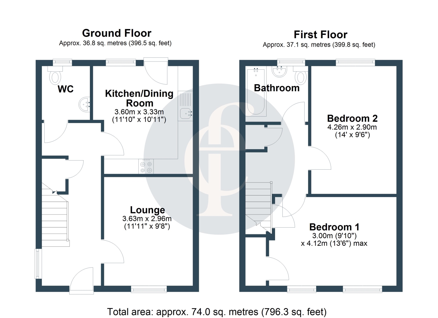 Regan Avenue, Meon Vale, CV37 floorplan